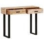 Mesa consola de madera maciza de mango 100x30x75 cm de vidaXL, Mesas auxiliares - Ref: Foro24-320823, Precio: 140,58 €, Descu...