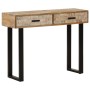 Mesa consola de madera maciza de mango 100x30x75 cm de vidaXL, Mesas auxiliares - Ref: Foro24-320823, Precio: 140,58 €, Descu...