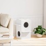 Casa para gatos madera maciza pino blanca 43x43x60 cm en Mobiliario para gatos | Comprar online en Foru.es