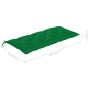 Banco de jardín con cojín bambú 120 cm de vidaXL, Bancos de jardín - Ref: Foro24-3063896, Precio: 147,22 €, Descuento: %