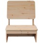 Silla de jardín madera maciza de pino 60x64x70,5 cm en Sillas de jardín | Comprar online en Foru.es