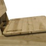 Silla de jardín madera de pino impregnada 60x64x70,5 cm en Sillas de jardín | Comprar online en Foru.es