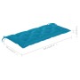 Banco de jardín con cojín bambú 120 cm de vidaXL, Bancos de jardín - Ref: Foro24-3063895, Precio: 154,42 €, Descuento: %