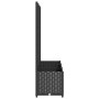 Jardinera con enrejado PP negro 120x40x136 cm de vidaXL, Maceteros y jardineras - Ref: Foro24-318273, Precio: 123,55 €, Descu...