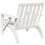 Silla adirondack de jardín madera maciza pino blanco 75x77x77cm en Sillas de jardín | Comprar online en Foru.es