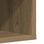 Zapatero de madera contrachapada roble artisian 54x34x183 cm en Zapateros y organizadores de calzado | Comprar online en Foru.es
