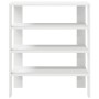 Mueble zapatero madera contrachapada blanco 61x32x70 cm en Zapateros y organizadores de calzado | Comprar online en Foru.es