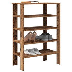 Mueble zapatero madera contrachapada madera vieja 61x32x87,5 cm en Zapateros y organizadores de calzado | Comprar online en Foru