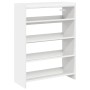 Mueble zapatero madera contrachapada blanco 60x25x81 cm en Zapateros y organizadores de calzado | Comprar online en Foru.es