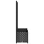 Jardinera con enrejado PP negro 80x40x136 cm de vidaXL, Maceteros y jardineras - Ref: Foro24-318271, Precio: 85,00 €, Descuen...