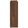 Mueble zapatero madera contrachapada marrón roble 60x25x81 cm en Zapateros y organizadores de calzado | Comprar online en Foru.e