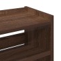 Mueble zapatero madera contrachapada marrón roble 60x25x81 cm en Zapateros y organizadores de calzado | Comprar online en Foru.e