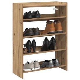 Zapatero artesanal de madera contrachapada 60x25x81 cm en Zapateros y organizadores de calzado | Comprar online en Foru.es