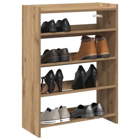 Zapatero artesanal de madera contrachapada 60x25x81 cm en Zapateros y organizadores de calzado | Comprar online en Foru.es