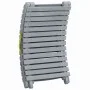 Lounger with solid gray acacia wood cushion by vidaXL, Loungers - Ref: Foro24-3064044, Price: 145,97 €, Discount: %