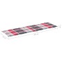 Tumbona con cojín madera maciza de acacia gris de vidaXL, Tumbonas - Ref: Foro24-3064057, Precio: 152,07 €, Descuento: %