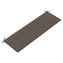 Banco de jardín con cojín madera maciza de acacia 157 cm de vidaXL, Bancos de jardín - Ref: Foro24-3064274, Precio: 185,63 €,...
