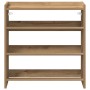 Zapatero artesanal de madera contrachapada 60x25x62 cm en Zapateros y organizadores de calzado | Comprar online en Foru.es