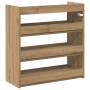 Zapatero artesanal de madera contrachapada 60x25x62 cm en Zapateros y organizadores de calzado | Comprar online en Foru.es