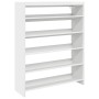 Mueble zapatero madera contrachapada blanco 80x25x100 cm en Zapateros y organizadores de calzado | Comprar online en Foru.es