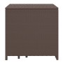 Mesas apilables 3 piezas ratán sintético marrón de vidaXL, Mesas auxiliares - Ref: Foro24-319413, Precio: 78,96 €, Descuento: %