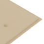 Banco de jardín con cojín madera maciza de acacia 157 cm de vidaXL, Bancos de jardín - Ref: Foro24-3064269, Precio: 174,94 €,...