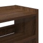 Mueble zapatero madera contrachapada marrón roble 80x25x81 cm en Zapateros y organizadores de calzado | Comprar online en Foru.e