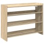 Mueble zapatero madera contrachapada roble sonoma 80x25x62 cm en Zapateros y organizadores de calzado | Comprar online en Foru.e