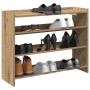Zapatero artesanal de madera contrachapada 80x25x62 cm en Zapateros y organizadores de calzado | Comprar online en Foru.es