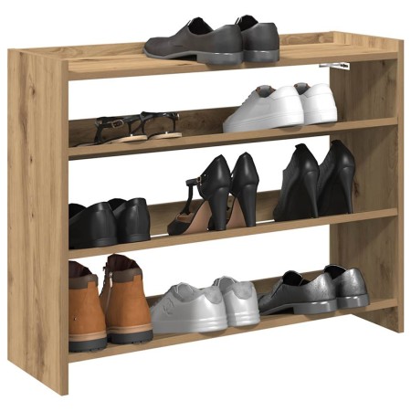 Zapatero artesanal de madera contrachapada 80x25x62 cm en Zapateros y organizadores de calzado | Comprar online en Foru.es