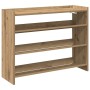 Zapatero artesanal de madera contrachapada 80x25x62 cm en Zapateros y organizadores de calzado | Comprar online en Foru.es