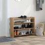 Zapatero artesanal de madera contrachapada 80x25x62 cm en Zapateros y organizadores de calzado | Comprar online en Foru.es