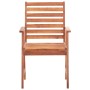 Sillas comedor de jardín 3 uds madera maciza acacia y cojines de vidaXL, Sillas de jardín - Ref: Foro24-3064349, Precio: 226,...