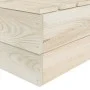 Muebles de palets de jardín 10 pzas madera de abeto impregnada de vidaXL, Conjuntos de jardín - Ref: Foro24-3063732, Precio: ...