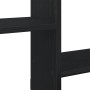 Estante cubo de pared 5 compartimentos madera ingeniería negro en Estanterías | Comprar online en Foru.es