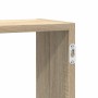 Estante cubo de pared 5 compartimentos madera roble Sonoma en Estanterías | Comprar online en Foru.es