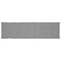 Tumbona de jardín con reposapiés y cojín madera maciza acacia de vidaXL, Tumbonas - Ref: Foro24-3064015, Precio: 142,97 €, De...