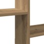 Estante cubo de pared 5 compartimentos madera roble artisan en Estanterías | Comprar online en Foru.es