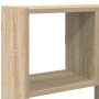 Estante cubo de pared 12 compartimentos madera roble sonoma en Estanterías | Comprar online en Foru.es