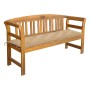 Banco de jardín con cojín madera maciza de acacia 157 cm de vidaXL, Bancos de jardín - Ref: Foro24-3064284, Precio: 180,58 €,...