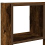 Estante cubo de pared 12 compartimentos madera roble ahumado en Estanterías | Comprar online en Foru.es