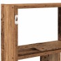 Estante cubo de pared 12 compartimentos madera envejecida en Estanterías | Comprar online en Foru.es