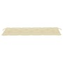 Banco de jardín con cojín madera maciza de acacia 157 cm de vidaXL, Bancos de jardín - Ref: Foro24-3064283, Precio: 172,69 €,...