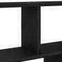 Estante cubo de pared 12 compartimentos madera ingeniería negro en Estanterías | Comprar online en Foru.es