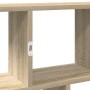 Estante cubo de pared 12 compartimentos madera roble sonoma en Estanterías | Comprar online en Foru.es