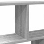 Estante cubo de pared 12 compartimentos madera gris sonoma en Estanterías | Comprar online en Foru.es