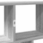 Estante cubo de pared 12 compartimentos madera gris sonoma en Estanterías | Comprar online en Foru.es