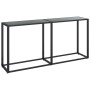 Mesa consola vidrio templado negro 160x35x75,5 cm de vidaXL, Mesas auxiliares - Ref: Foro24-331679, Precio: 83,51 €, Descuent...