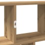 Estante cubo de pared 12 compartimentos madera roble artisan en Estanterías | Comprar online en Foru.es
