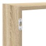 Estante cubo de pared 7 compartimentos madera roble Sonoma en Estanterías | Comprar online en Foru.es